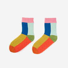 Load image into Gallery viewer, Kaleidoscope Knit House Socks | Verloop