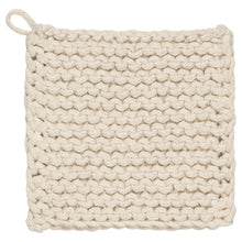 Load image into Gallery viewer, Natural Knit Potholder | Danica Heirloom