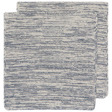 Load image into Gallery viewer, Midnight Blue Knit Dishcloths Set of 2 | Danica Heirloom