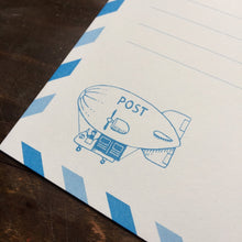 Load image into Gallery viewer, Airship Post Office Envelopes | Kyupodo