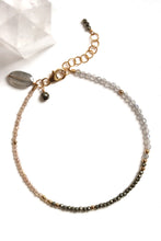 Load image into Gallery viewer, Labradorite, Pyrite &amp; Zircon Bracelet | Mickey Lynn