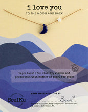 Load image into Gallery viewer, I Love You To The Moon &amp; Back Necklace | SoulKu