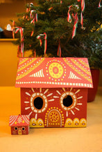 Load image into Gallery viewer, Large Gingerbread House Decorative Gift Box | East End Press