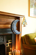 Load image into Gallery viewer, Large Midnight Man On The Moon Board Decoration | East End Press