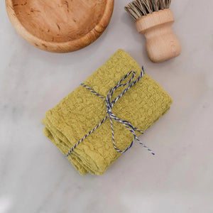 Waffle Dishcloth (Set of 2) | Linen Tales