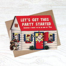 Load image into Gallery viewer, Bad Betty Greeting Co. | Let's Get This Party Started - Funny Birthday Card