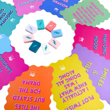 Load image into Gallery viewer, Scalloped Edge Mahjong Shuffle Cards | My Fair Mahjong