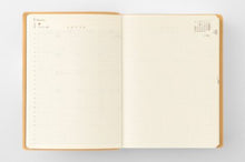 Load image into Gallery viewer, Hibino A6 Free Diary Undated Daily Planner - 2 Pages Per Day | Midori