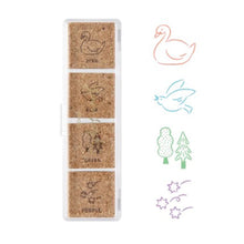 Load image into Gallery viewer, Yuru Log Paintable Stamp Pre-Inked | Midori
