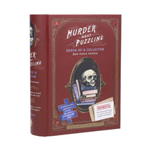 Load image into Gallery viewer, Murder Most Puzzling: Death of a Collector 500-Piece Puzzle | Chronicle Books