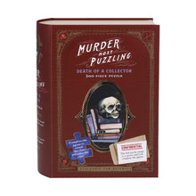 Load image into Gallery viewer, Murder Most Puzzling: Death of a Collector 500-Piece Puzzle | Chronicle Books