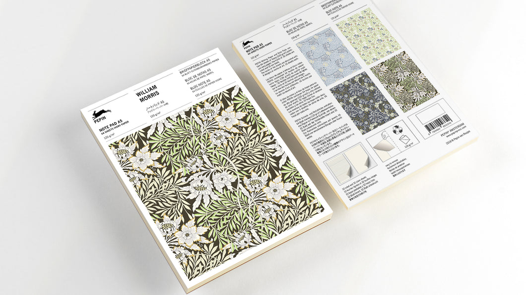 A5 Notepad & Matching Envelopes| The Pepin Press