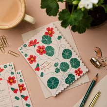 Load image into Gallery viewer, Nasturtium 'Happy Birthday to You!’ Card | Wanderlust Paper Co