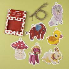 Load image into Gallery viewer, Plushies Gift Tags by Nathalie Lété | Art Angels