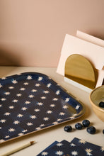 Load image into Gallery viewer, Navy Star Medium Tray | Wanderlust Paper Co