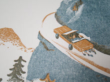 Load image into Gallery viewer, New Adventures Greeting Card | Homework Letterpress Studio