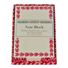 Load image into Gallery viewer, Note Holder in Kelp Raspberry Ripple | Cambridge Imprint