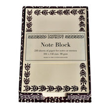 Load image into Gallery viewer, Note Holder in Pear Halves Elderberry | Cambridge Imprint