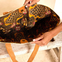 Load image into Gallery viewer, Oversized Rattan Tote with Braided Handle | The Winding Road