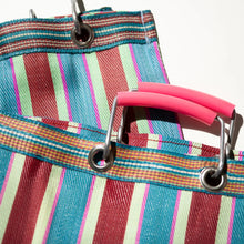 Load image into Gallery viewer, Recycled Plastic Stripe Bag - Rectangle D15 | Puebco
