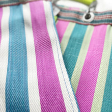 Load image into Gallery viewer, Recycled Plastic Stripe Bag - Rectangle D15 | Puebco