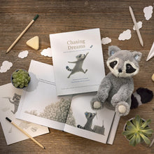 Load image into Gallery viewer, Plush Raccoon, Chasing Dreams | Compendium