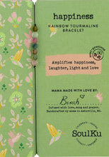 Load image into Gallery viewer, Hummingbird Adjustable Gemstone Bracelet | SoulKu
