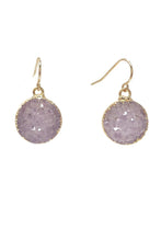 Load image into Gallery viewer, Round Druzy Earrings | Mickey Lynn