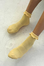 Load image into Gallery viewer, Ruffled Hugger Crew Socks | Le Bon Shoppe