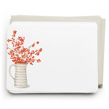 Load image into Gallery viewer, Autumn Berry Pitcher Flat Note Set | E. Frances Paper