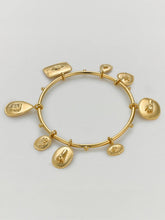Load image into Gallery viewer, Sensory Devotion Large Charm Bangle | Alex Monroe
