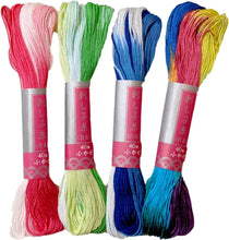 Load image into Gallery viewer, Sashiko Thread Skein Thick Multi-Color | Daruma