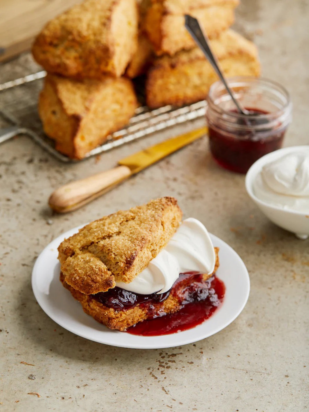 Sugar Topped Dream Scone | Maison Zoe Ford