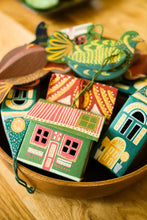 Load image into Gallery viewer, Scottish Bothy Screen-Printed Board Ornament | East End Press
