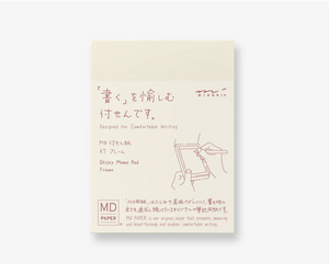 Sticky Memo Pad - A7 - Midori
