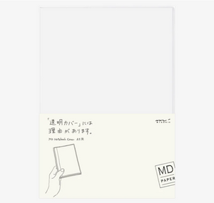 MD Notebook Cover - Clear - A5 | Midori