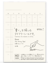 Load image into Gallery viewer, MD Diary Sticker Free | Midori