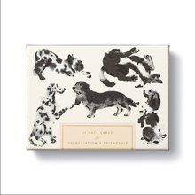 Load image into Gallery viewer, A Charming Box of Dog-Themed Notecards