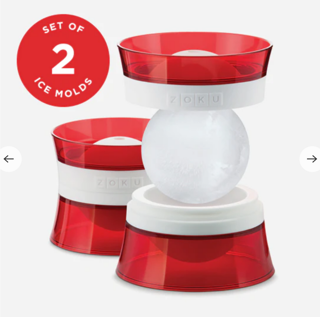 Ice Ball Molds-Set of 2 | Zoku
