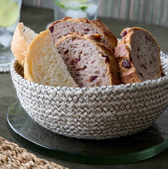 Melia Woven Jute Bread Bowl | Texxture Home