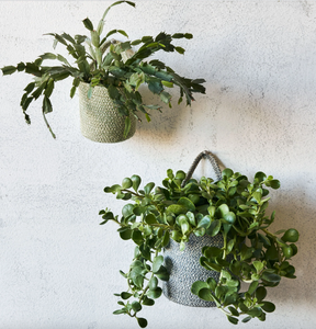 Melia Woven Jute Hanging Baskets | Texxture Home