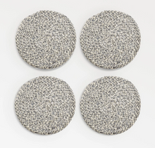 Load image into Gallery viewer, Melia Woven Jute Coasters - Set of 4 | Texxture Home