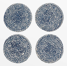 Load image into Gallery viewer, Melia Woven Jute Coasters - Set of 4 | Texxture Home