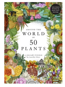 Around the World in 50 Plants 1000 Piece Puzzle | Laurence King Publishing