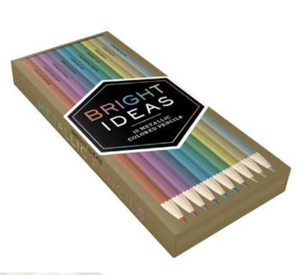 Bright Ideas Metallic Pencils | Chronicle Books