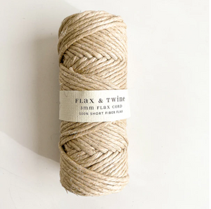 3mm Flax Cord | Flax & Twine