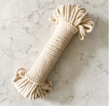 Load image into Gallery viewer, Recycled Twined Cotton Rope 5mm | Flax &amp; Twine