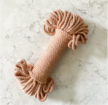 Load image into Gallery viewer, Recycled Twined Cotton Rope 5mm | Flax &amp; Twine