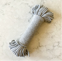 Load image into Gallery viewer, Recycled Twined Cotton Rope 5mm | Flax &amp; Twine