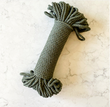 Load image into Gallery viewer, Recycled Twined Cotton Rope 5mm | Flax &amp; Twine